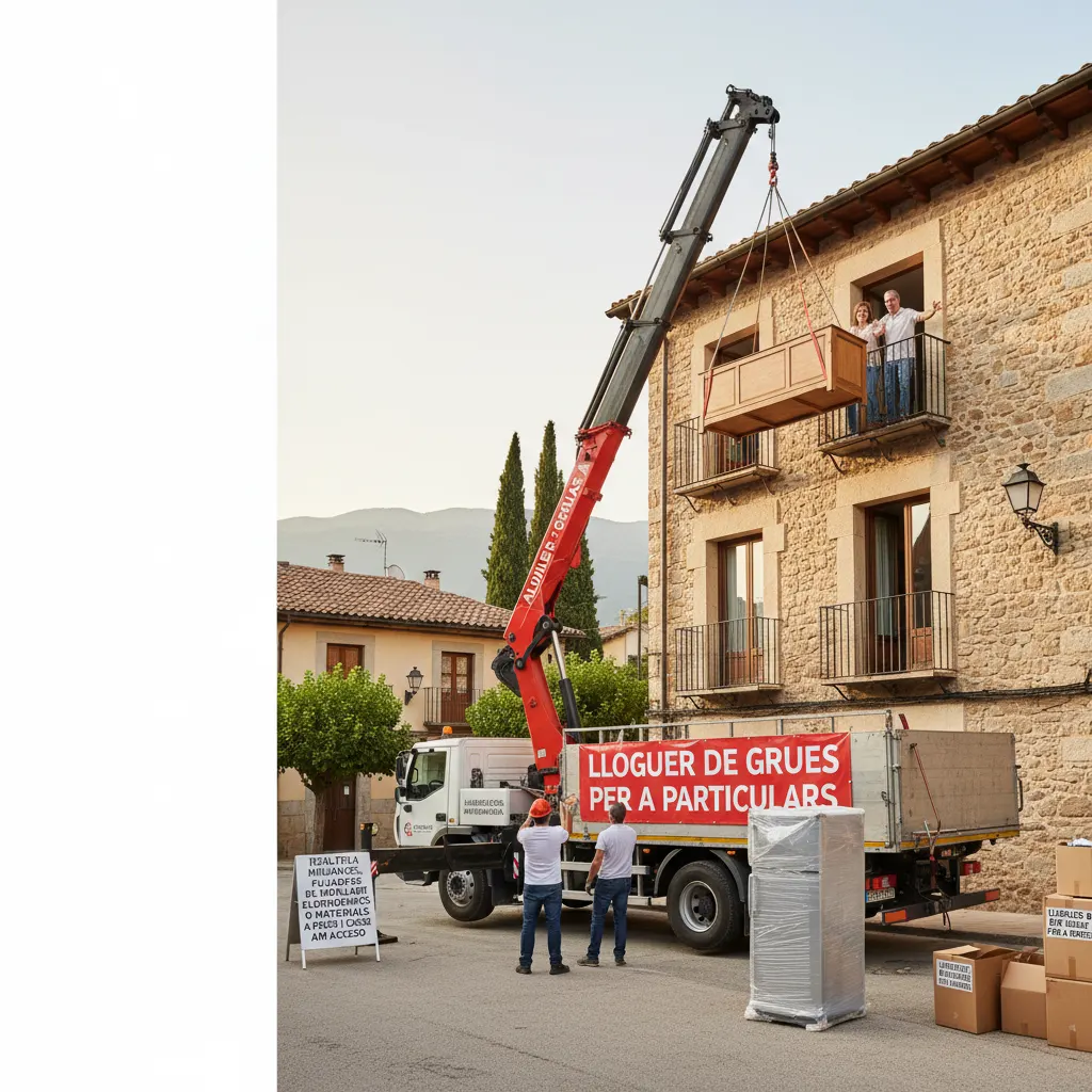Lloguer de grues a Girona amb resposta ràpida