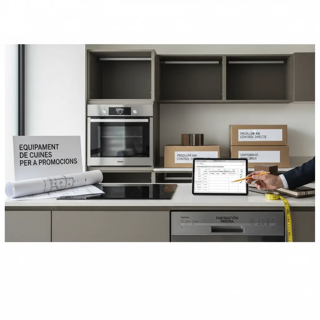 Característica Cuines contract amb garantia de termini